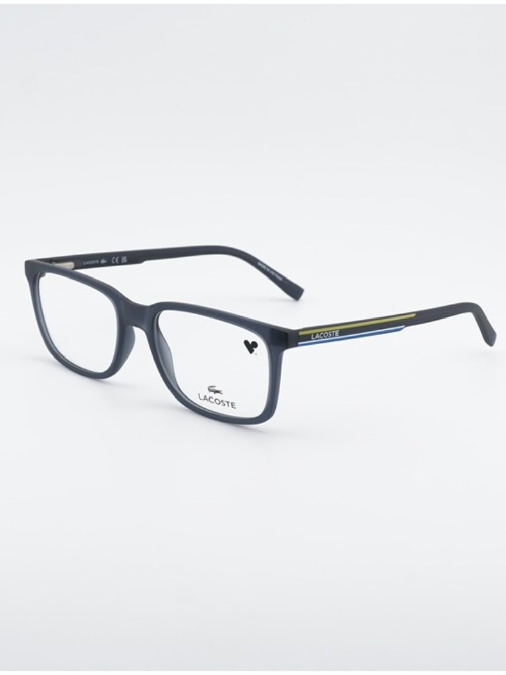 Lacoste L2859 N 024 Eyeglasses Matte Dark Grey 54mm Rectangle Frame